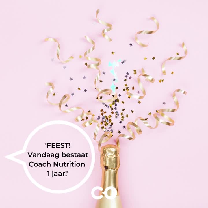 Feest coach nutriotion bestaat een jaar