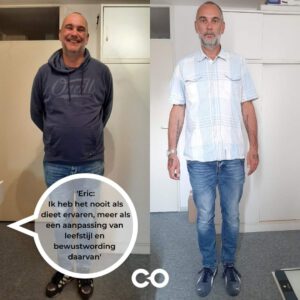 Coach nutrition ervavaringen verhaal van Erik
