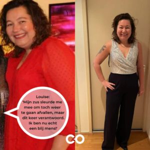 Coach nutrition ervavaringen verhaal van Louise