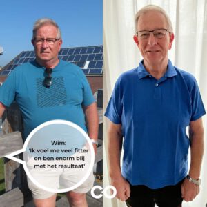 Coach nutrition ervavaringen verhaal van Wim